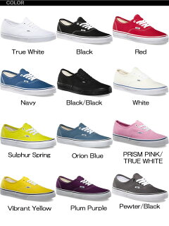 VANSバンズAUTHENTICメンズレディースオーセンティックキャンバススニーカー【va-27】
