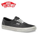 【クーポン利用で全員100円OFF】VANS バンズ オーセンティック スニーカー Overwashed Authentic メンズ レディース オーバーウォッシュ キャンバス スニーカー (Black)【va-31】