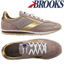 【クーポン利用で全員300円OFF】ブルックス ヘリテージ ヴァンガード レディース スニーカー サンド/ゴールド BROOKS HERITAGE VANGUARD 1201591B955 【broo6】