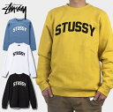 【クーポン利用で全員300円OFF】ステューシー STUSSY スウェット スエット トレナー 裏起毛 トレイナー トップス D16 ACADEMY CREW 1913998 stu464【par】