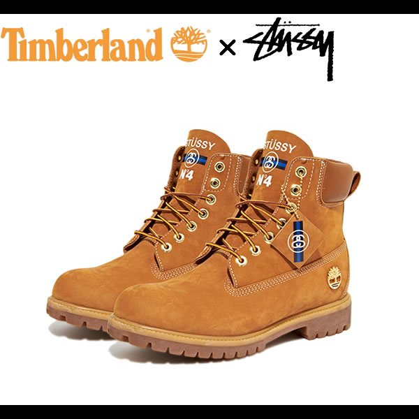 STUSSY×Timberland ステューシー ティンバーランド 6インチ プレミアム ブーツ ウィート ラボ メンズ 138283 Stussy stussy ストゥーシー スチューシー Wネーム 6inch Premium Boot/stu183STUSSY×Timberland ステューシー ティンバーランド2013