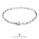 ライオンハート LEO シャープブレスレット/シルバー925 1BR074A LION HEART レオ ANIME アイコニック funny ギフト(誕生日 プレゼント) 送料無料 メンズ ブランド