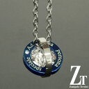 Zanipolo Terzini ステンレスネックレス ブルー ZTP2239BL ザニポロ タルツィーニ