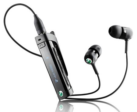 UK輸入新製品【送料込税込】Sony Ericssonソニーエリクソン　MW600　Bluetoothステレオヘッドセット　ブラック