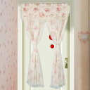 のれん ロング レース 姫系雑貨 .暖簾 間切り レース シフォン 90x180