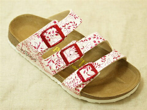 BIRKENSTOCK Orlando Carnation Red 286373ビルケンシュトック！フラワーデザイン♪