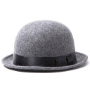 x[VbNG` ̂ۂtH _[r[{[[tFgnbg jp Xq Vv amX jZbNX fB[X ʔ Y 傫 {[[nbg ܂ t@bV RIVER UPo[Abv Derby Bowler Felt Hat BASIQUENTI