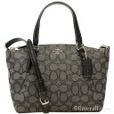 コーチ バッグ COACH 2Wayハンドバッグ/トートバッグ レディース ブラックスモークxブラック キャンバスxレザー f57830svdk6 コーチアウトレット【ブランド】【送料無料】【あす楽対応】