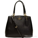コーチ バッグ COACH 2Wayトートバッグ レディース ブラック レザー f57847imblk コーチアウトレット【ブランド】【あす楽対応】