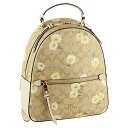 【ポイント10倍 5日16時~6日16時迄】コーチ COACH バッグ リュックサック バックパック シグネチャー 花柄 アウトレット c2856imotv