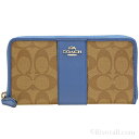 コーチ 財布 COACH ラウンドファスナー長財布