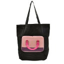 フルラ バッグ FURLA 折りたたみショッピングバッグ/エコトートバッグ GRACE M TOTE CANDY ブラックxウインターローズ レザーxナイロン 781762【あす楽対応】【ブランド】 アウトレット店買付