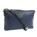 プラダ/PRADA ショルダーバッグ バッグ ライトカーフレザー ネイビー系 レディース 1bh173lica-inch-zz 母の日 プレゼント 【全品ポイント最大10倍 23日12時〜】