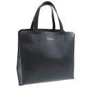 サマーセール フルラ FURLA トートバッグ バッグ レザー ブラック レディース ollies-nero アウトレット