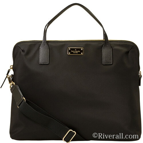 ケイトスペード バッグ KATE SPADE 2Wayビジネスバッグ レディース ブラック ナイロン wkru3617-001【あす楽対応】【ブランド】 アウトレット店買付