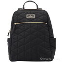 ケイトスペード バッグ KATE SPADE リュックサック/バックパック hilo blake avenue quilted レディース ブラック ポリエステル wkru4660-001 アウトレット店買付 送料無料 あす楽対応