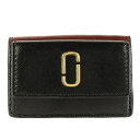 【25日23時59分まで 店内全品P5倍】マークジェイコブス MARC JACOBS 三つ折り財布 スナップショット SNAPSHOT ダブルJ m0013597-014 | サイフ 財布 三つ折り ミニ ミニ財布 カード入れ 小銭入れ 札入れ レディース かわいい 可愛い オシャレ おしゃれ ブランド