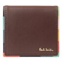 【P10倍 6日0時~9日24時まで】ポールスミス PAUL SMITH コインケース 小銭入れ レディース メンズ アウトレット psme0055| ブランド コイン ケース かっこいい オシャレ おしゃれ ビジネス 本革 男性用