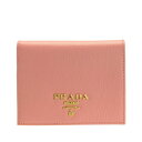 プラダ PRADA ショップ袋付き 二つ折り財布 アウトレット 1mv204vitmov-peta | ウォレット サイフ さいふ 財布 カード入れ 多い ブランド財布 軽量 小さめ 小さい 小銭入れ レディース かわいい 可愛い 使いやすい オシャレ ブランド