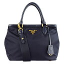 プラダ PRADA 2WAYショルダーバッグ アウトレット 1ba172tessof-bleu | ショルダー バッグ バック かばん 鞄 肩掛け 斜めがけ 斜め掛け 通勤 通学 旅行 メンズ かっこいい オシャレ おしゃれ ブランド レザー 革 ナイロン 軽量