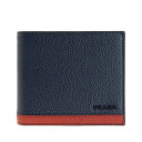 プラダ PRADA ショップ袋付き 二つ折り財布 メンズ アウトレット 2mo738vigl-bafu-zz | さいふ サイフ ウォレット 財布 ブランド財布 カード ミニ コンパクト 収納 多い 小銭入れ かっこいい オシャレ おしゃれ 使いやすい シンプル ブランド item715