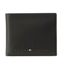 【11/3 23時59分まで最大3000円クーポン】【セール】トミーヒルフィガー 財布 ブランド財布 TOMMY HILFIGER メンズ 二つ折り財布 ブラック 31tl25x005-001
