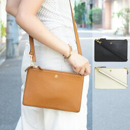 <strong>トリーバーチ</strong> バッグ レディース <strong>アウトレット</strong> ショルダーバッグ クラッチバッグ 2WAY ブラック BLAKE DOUBLE ZIP SLIM CROSSBODY 87989 TORY BURCH 30日間返品保証 代引手数料無料 ポイント10倍