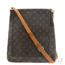 【中古】LOUIS VUITTON (ルイヴィトン) ミュゼット バッグ ショルダー/メッセンジャーバッグ Monogram M51256 used:B