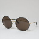 ◆◆【中古】DOLCE&GABBANA ドルチェアンドガッパーナ サングラス DG2155 グレー×ゴールド