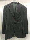 ▼▼【中古】BURBERRY LONDON バーバリーロンドン セットアップスーツ 3B A5 ストライプ グレー メンズ