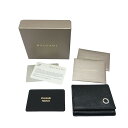◆◆【中古】BVLGARI ブルガリ グレインカーフレザー 箱・ギャランティ付 282231 一部地域を除き送料無料 Bランク