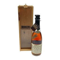 ☆☆【中古】BOOKER'S ブッカーズ TRUE BARREL 7年8か月 750ml 63.2度 バーボン ウイスキー 古酒 木箱入り Nランク 未開栓