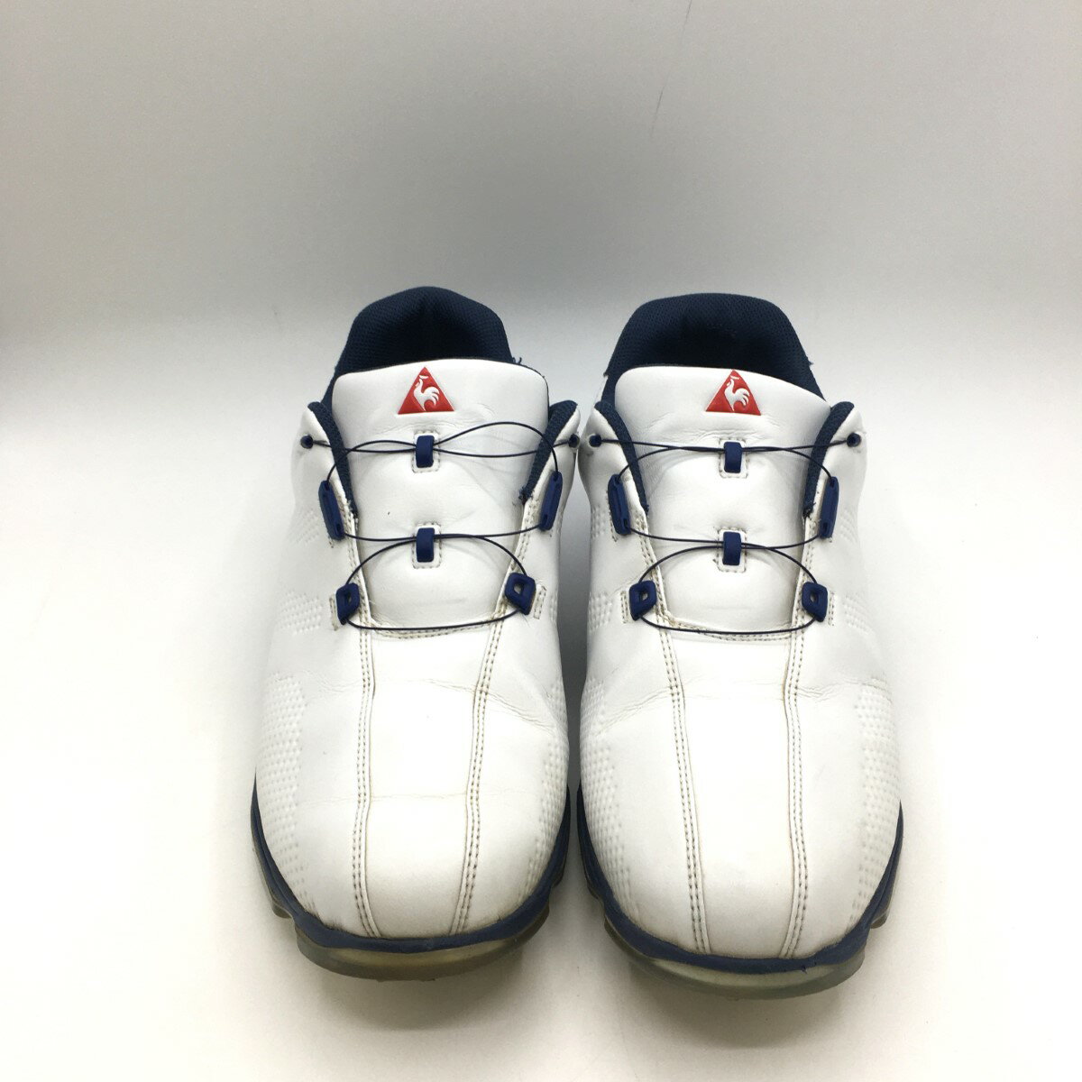 ◎◎【中古】le coq sportif ルコックスポルティフ ゴルフシューズ　QQ2NJA00 サイズ28cm Bランク