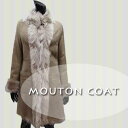 ムートン コート レディース 【OFF Price】5フック　ムートンコート 毛皮　mouton coat レデイース