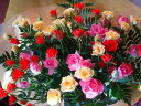 可愛いミニバラの花束・送料無料2980円1本に数輪のバラの花が咲くスプレーバラのブーケ