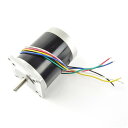 12V 0.68A 125oz-in 単極式ステッピングモーター (二重軸) NEMA-23