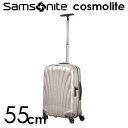 【期間限定ポイント10倍】サムソナイト コスモライト3.0 スピナー 55cm パール Samsonite Cosmolite 3.0 Spinner V22-15-302 36L