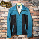 SAVOY CLOTHINGサヴォイクロージング◆SVY Nep T/SwitchCorduroy Sport Jacket◆◆ターコイズ◆SVY-JK117