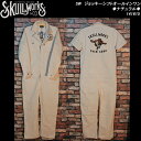 SKULL WARKSスカルワークス◆SW ジョッキーシフトオールインワン◆◆ナチュラル◆141615