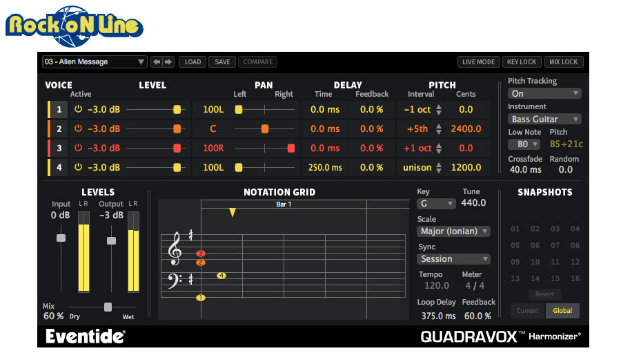 Eventide QUADRAVOX【★10月31日までのイントロプライス!】 ランキングお取り寄せ