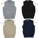 KANGOL(カンゴール) Vネックコットンニットベスト