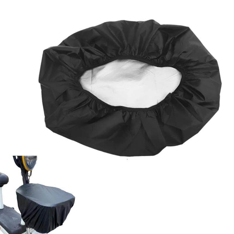 自転車カゴカバー 防水生地 自転車カバー 取り付け簡単 雨 通勤自転車用 カゴ カバー 防雨 遮光 通勤 学校 ブラック 日焼け防止 自転車バスケット 35*42cm