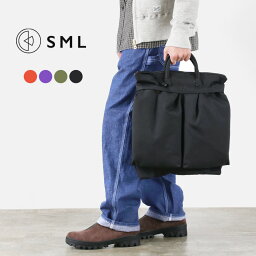 SML（エスエムエル） <strong>ヘルメットバッグ</strong> S メンズ レディース 2WAY ショルダーバッグ トートバッグ 斜め掛け 撥水 A4 大きめ Helmet Bag S