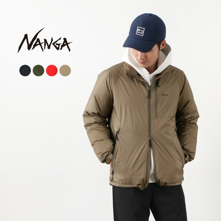 【10％OFFクーポン対象】NANGA（ナンガ） オーロラ スタンドカラー ダウンジャケット メンズ / 日本製 / AURORA STAND COLLAR DOWN JACKET (MEN)