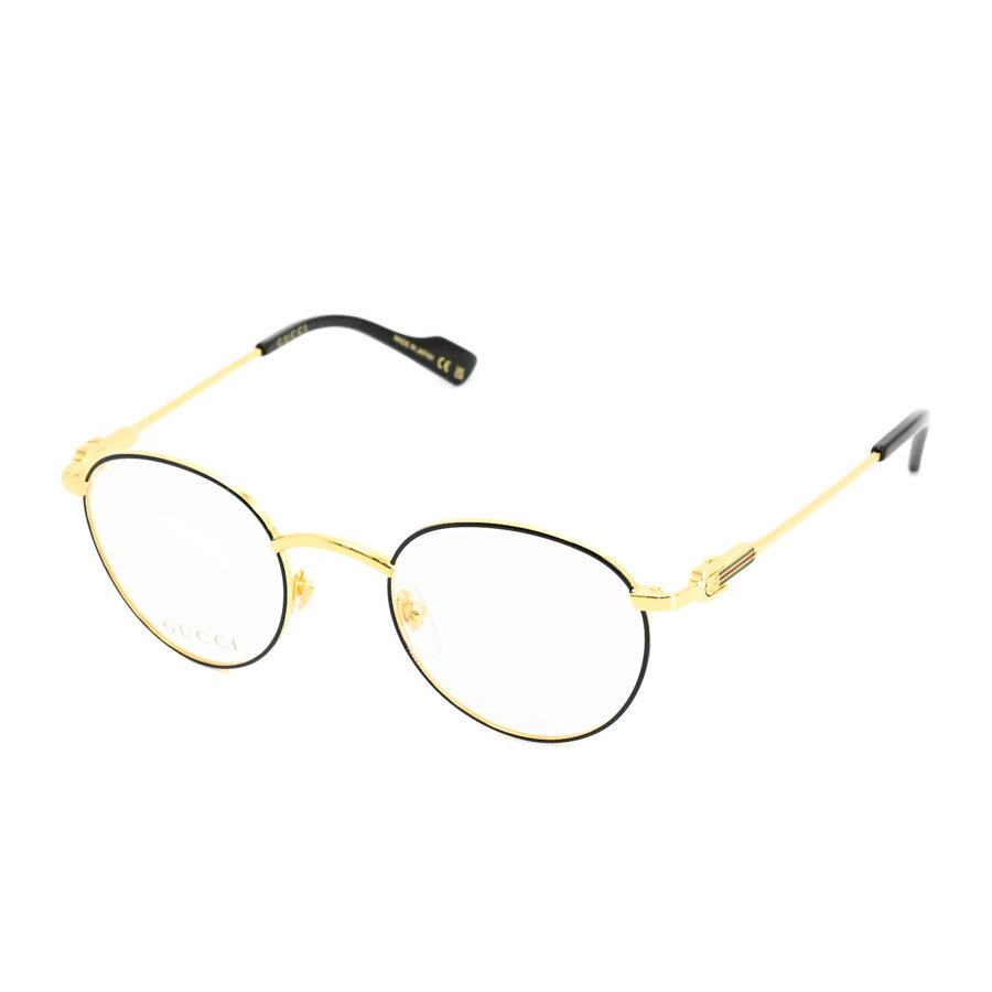 【中古】A品 グッチ メガネ メガネ GG1222O ゴールド レディース