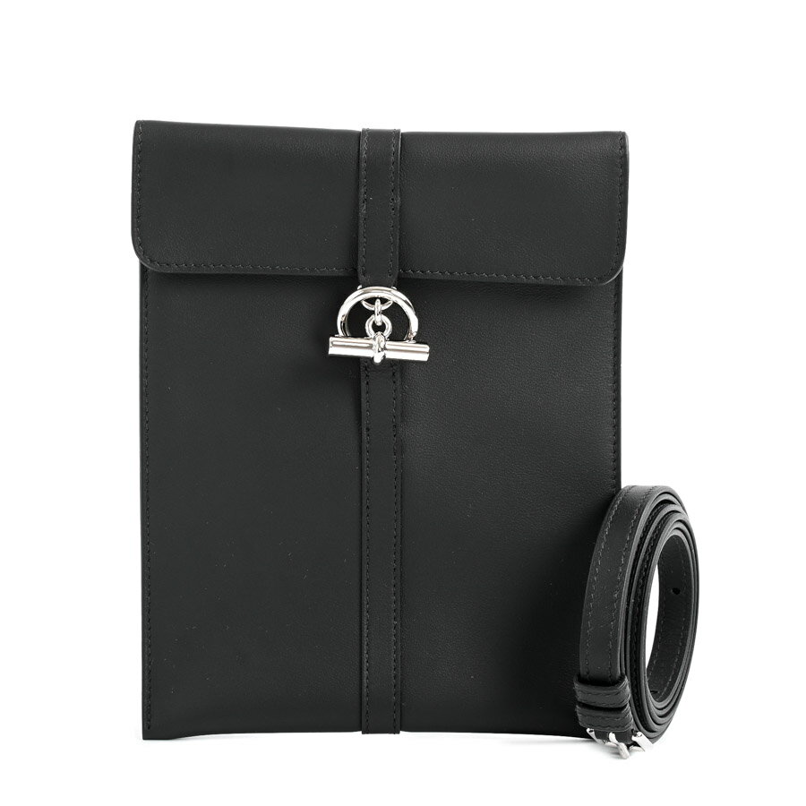 【未使用品】 エルメス グレナントゥーゴー ショルダーバッグ ブラック ユニセックス K 2025年