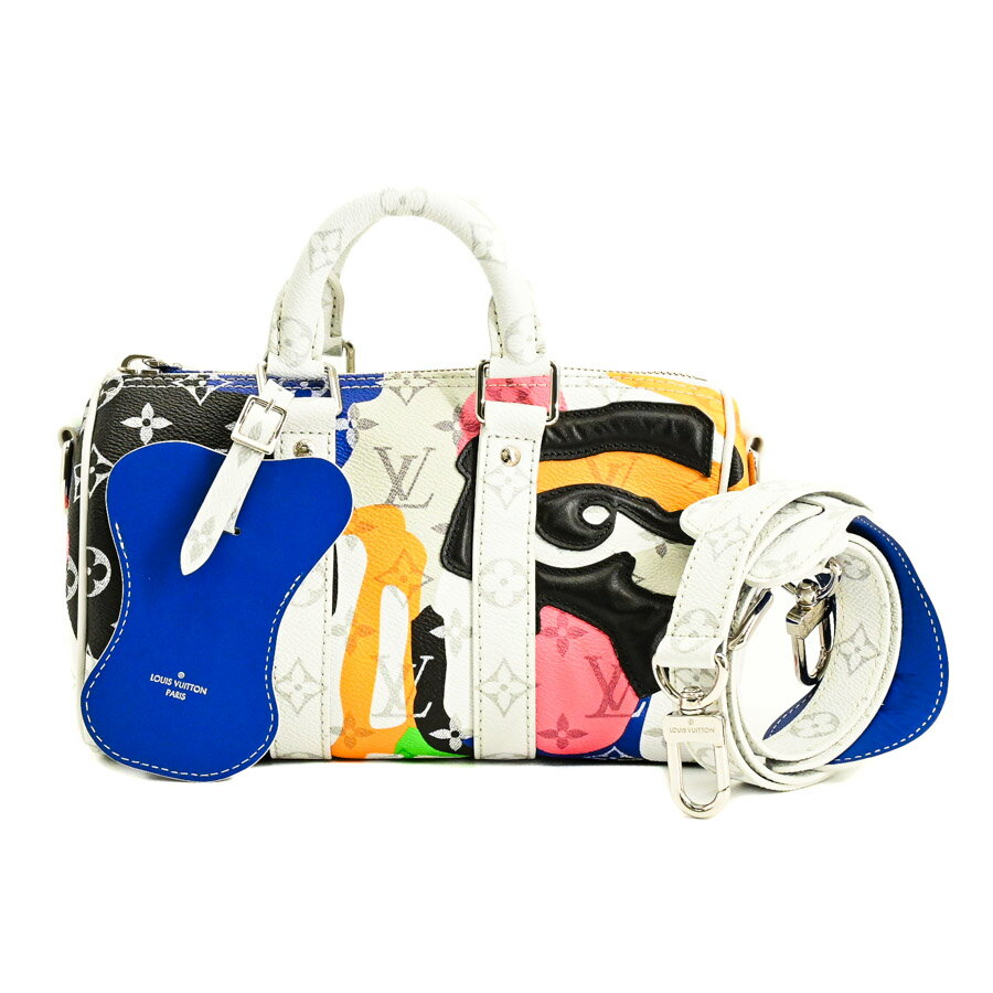 【中古】A品 ルイヴィトン キーポルバンドリエール25 ボストンバッグ M46701 マルチ メンズ