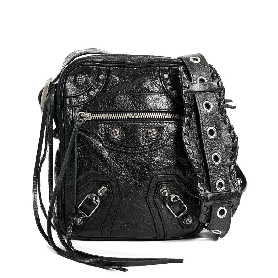 【中古】AB品 バレンシアガ ルカゴール ショルダーバッグ 719065 ブラック ユニセックス