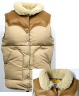 ロッキーマウンテン　★送料無料★Rocky Mountain　ロッキー マウンテン　ダウンベスト　ムートンカラー　CHRISTY VEST　’12　2012年　LADY’S