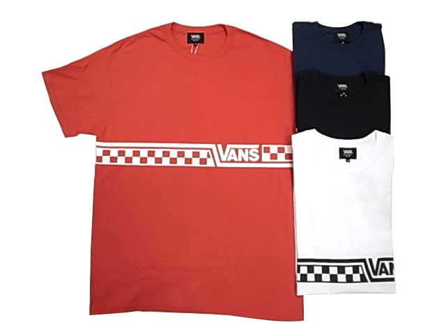 VANS バンズ × STANDARD CALIFORNIA スタンダードカリフォルニア　VANS × SD Checker Logo T　チェッカーロゴT　コラボ　Tシャツ